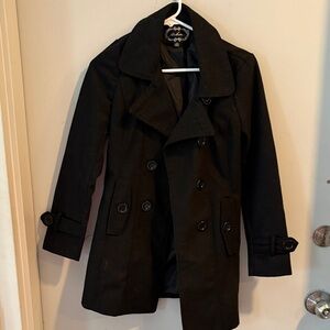 Ambiance Elegant Black Outerwear